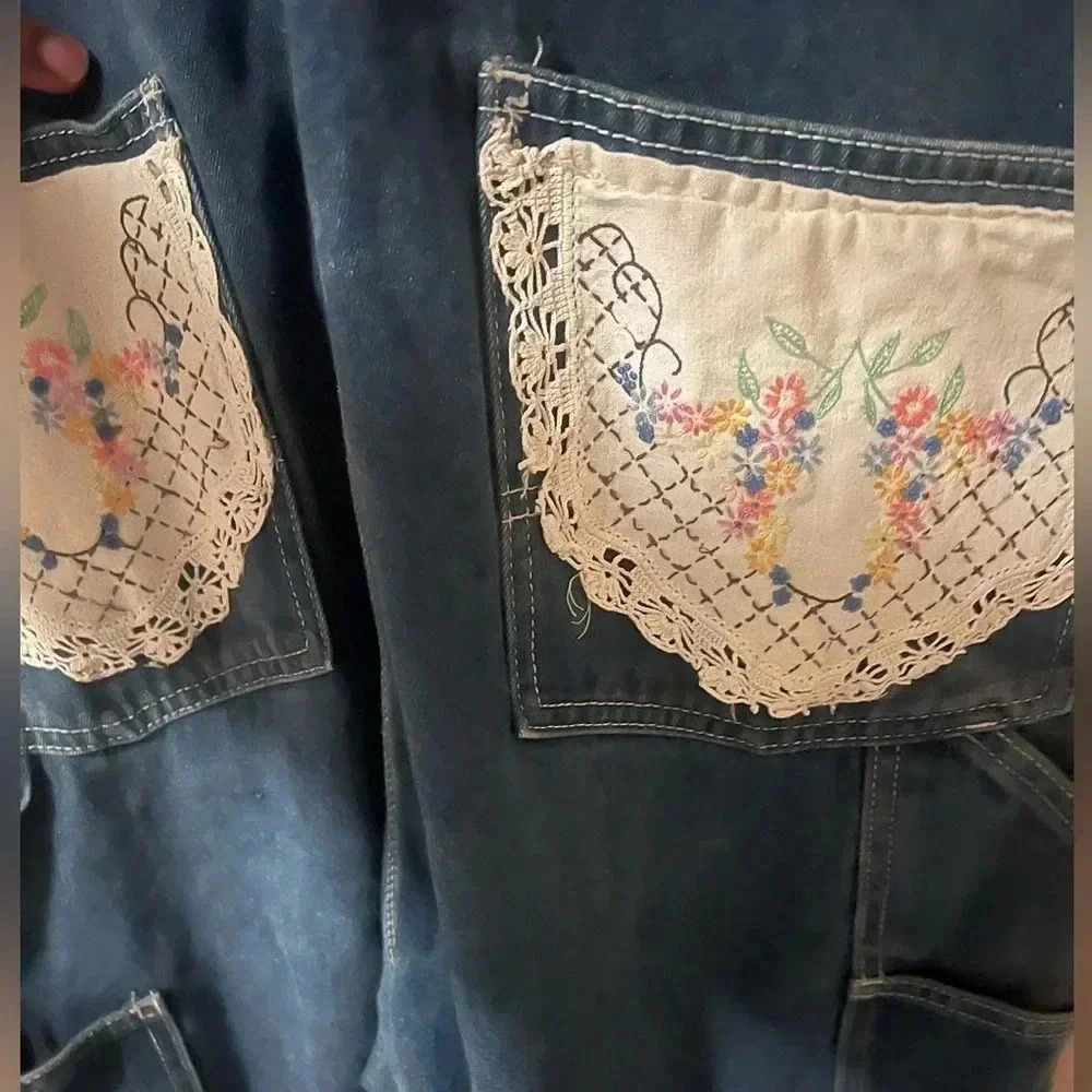 Big Smith denim overalls 38/32 - Picture 8 of 9